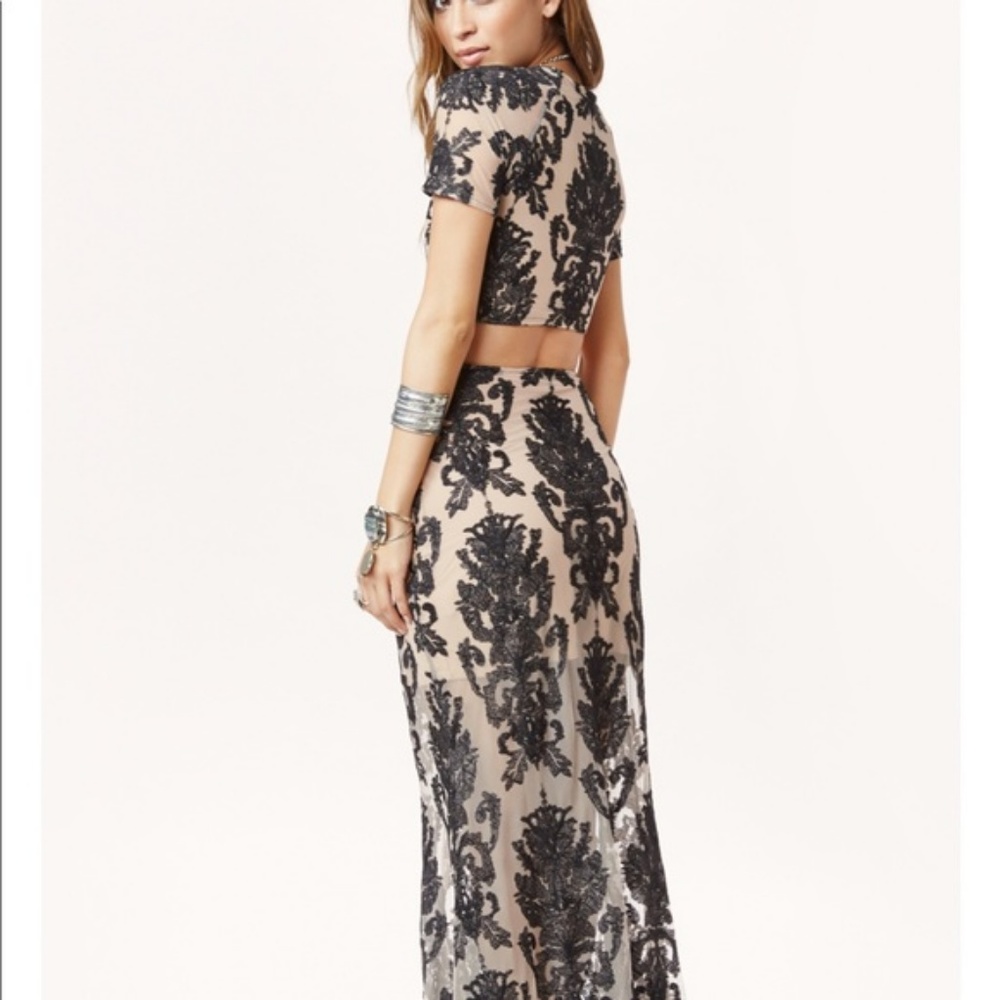 For Love And Lemons  Ethereal Embroidered SET